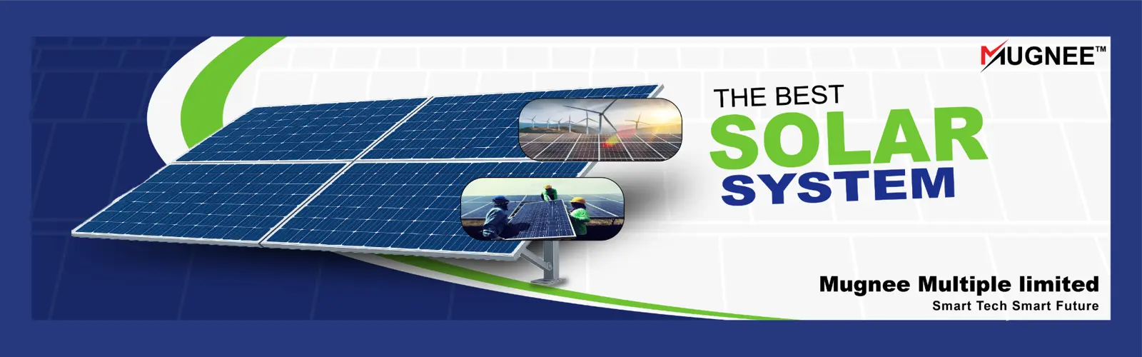 Solar Banner For Website