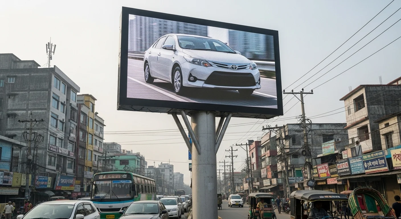 Outdoor LED Screen | High Resolution LED Display for Ads Outdoor LED Display Unipole