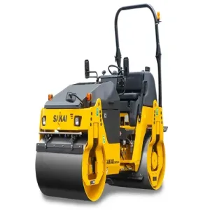 Double Drum Road Roller