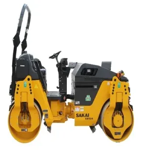 Double Drum Road Roller