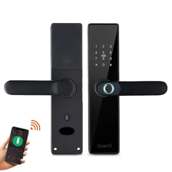 SmartX SX 578 Wi-Fi Smart Lock with Fingerprint and App Control