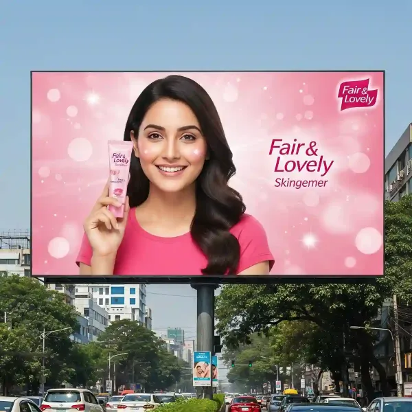 High-resolution P2.5 outdoor LED display screen for advertising