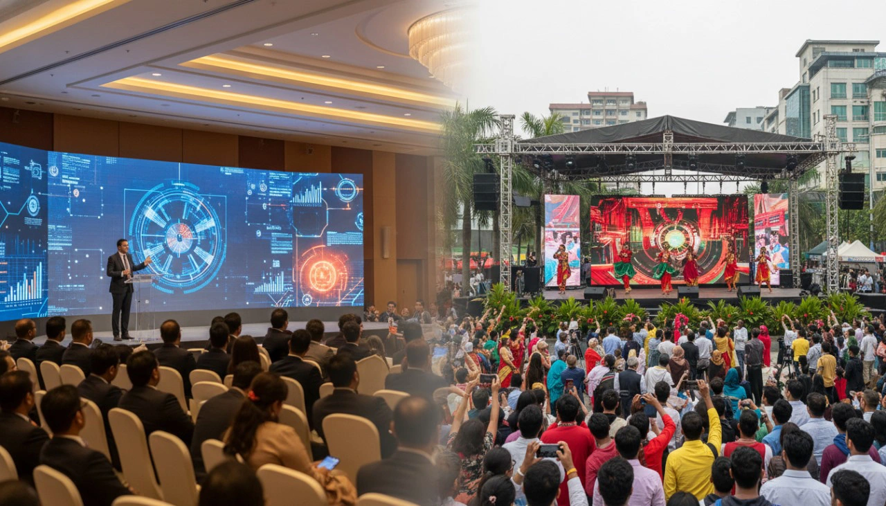 Indoor stage rental LED display P3.91 cabinets