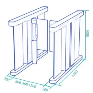 DS7200 speed gate dimension 02 1