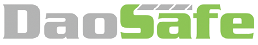 Daosafe turnstile gate authorized brand logo