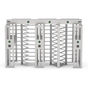 Full Height Turnstile DS403 Triple Lane with Stainless Steel Structure for Maximum Security