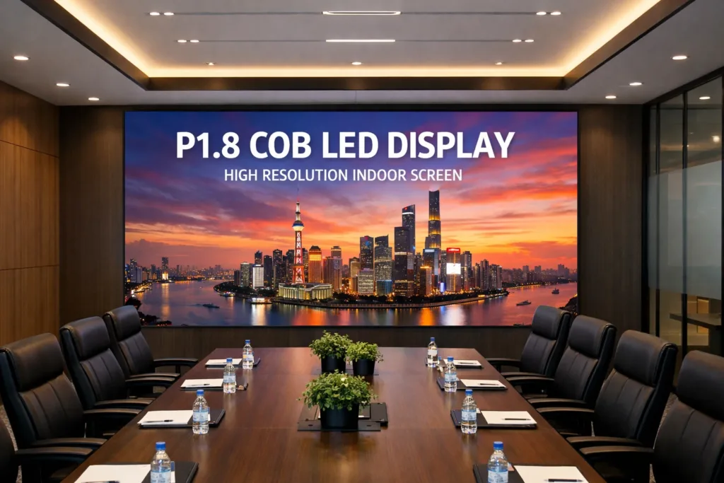 P1.86 COB indoor LED Screen
