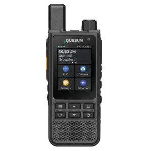 Quesum MP70 4G PoC radio in Bangladesh. Android smart radio with GPS, video call, long range communication, durable and reliable device.