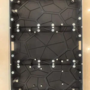 320×480mm Aluminium Indoor LED Display Cabinet front