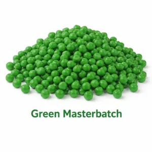 Premium Green color Masterbatch For Plastic Coloring