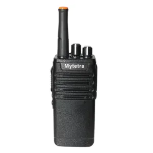 Mytetra MYT-V138 Android 4G PoC Walkie Talkie with WCDMA, GPS, Bluetooth, 3.5mm jack, 3800mAh battery, and 23 hours standby time for secure communication.