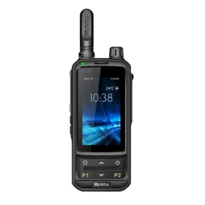 Mytetra MYT-V970S Android 4G PoC Walkie Talkie with LTE, GPS, camera, touch screen and 3500mAh battery for professional communication.
