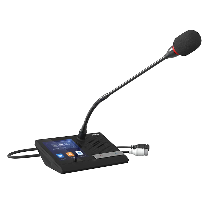 SPON LCM-6013CV-L Digital Conference Chairman Unit SPON LCM-6013CV-L Digital Conference Chairman Unit