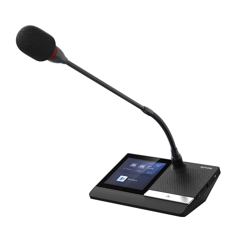 SPON LCM-6013DV-L Digital Conference Delegate Unit SPON LCM-6013DV-L Digital Conference Delegate Unit