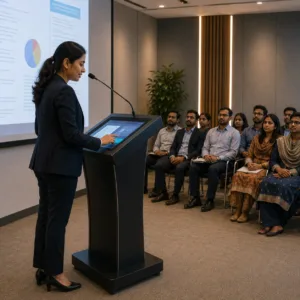 Interactive Digital Podium for Seminar & Conference Room