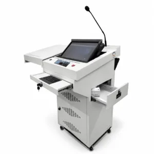 Multimedia Digital Podium with Touchscreen & Storage