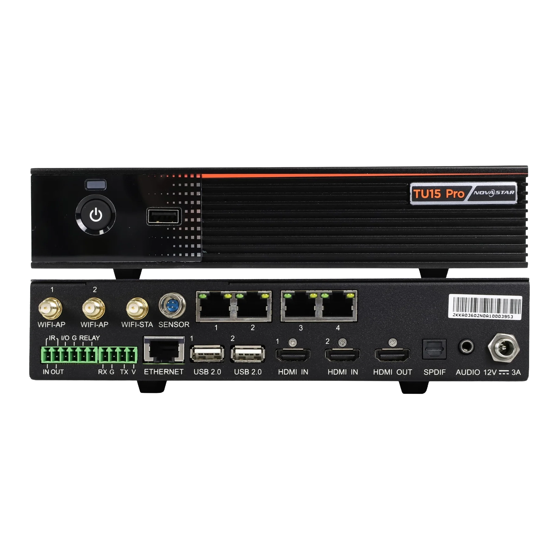 tu15-pro-novastar-controller NovaStar TU15 Pro LED Playback Control Processor | 2.6 Million Pixels