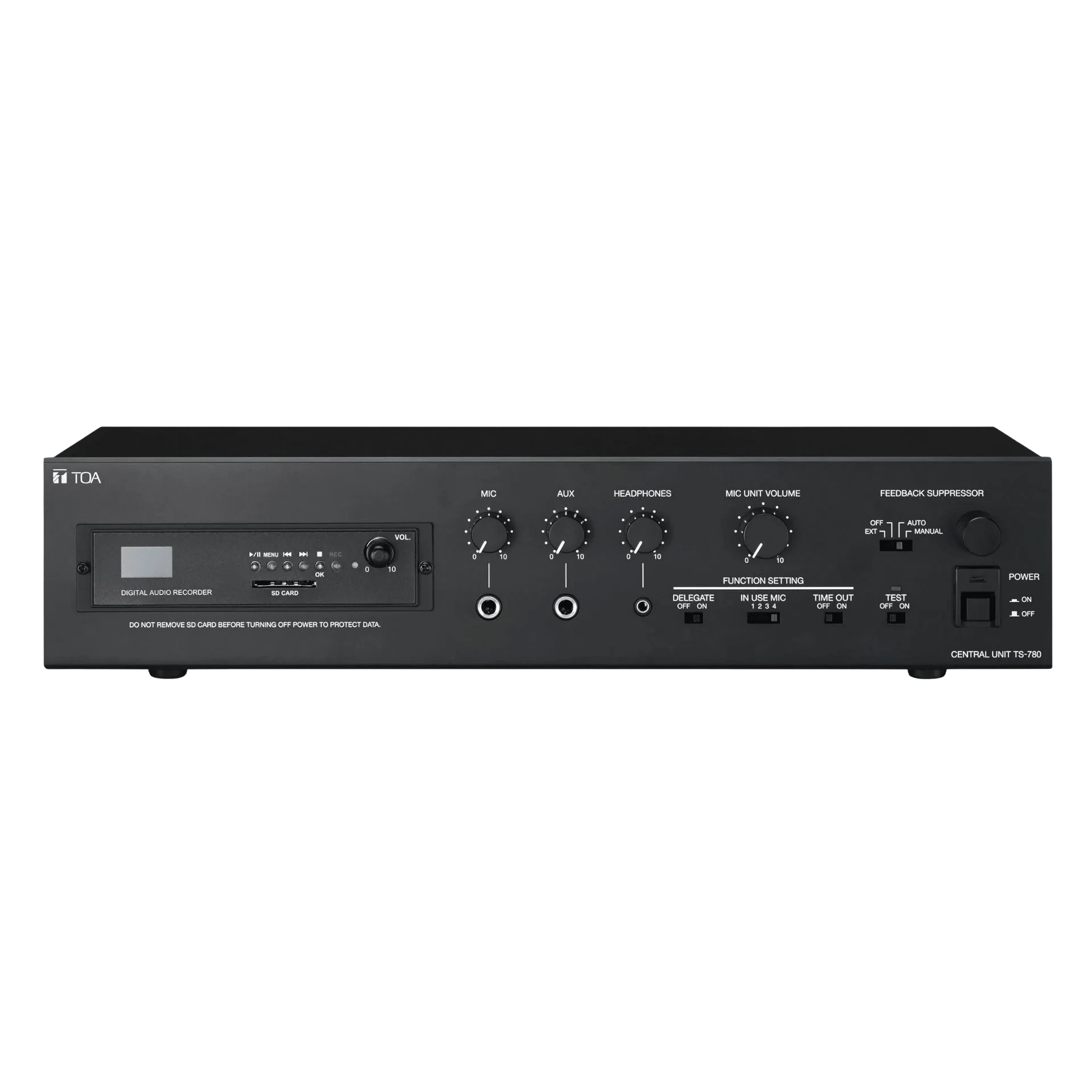 TOA TS-780 Central Unit Wired Conference System TOA TS-780 Central Unit Wired Conference System