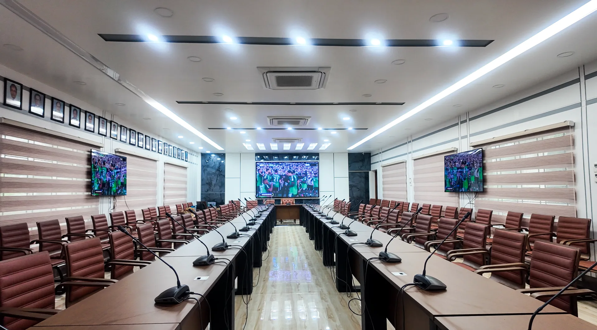 DC Office Sunamganj conference system installation project by Mugnee