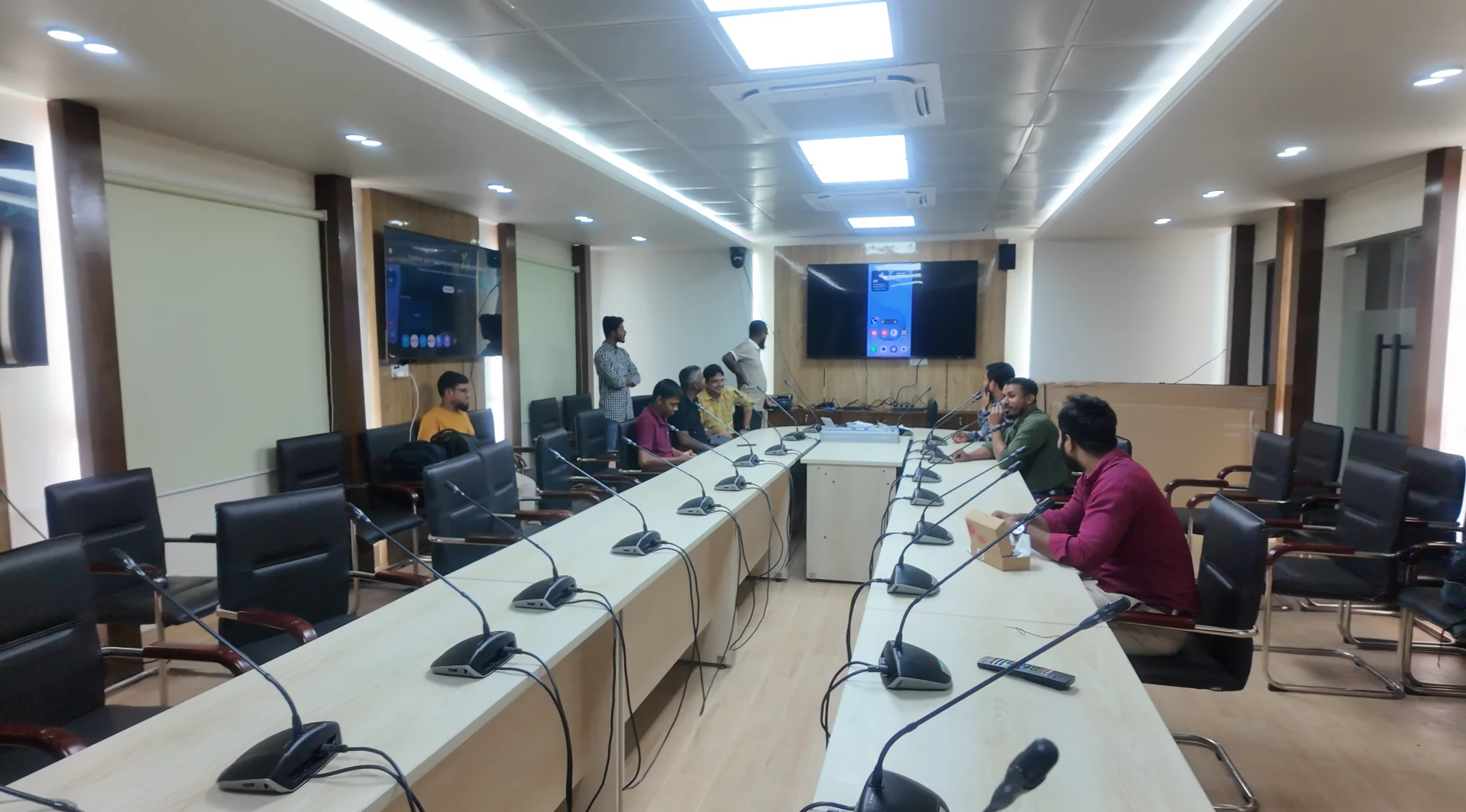 EGCB Narayanganj conference system installation project by Mugnee